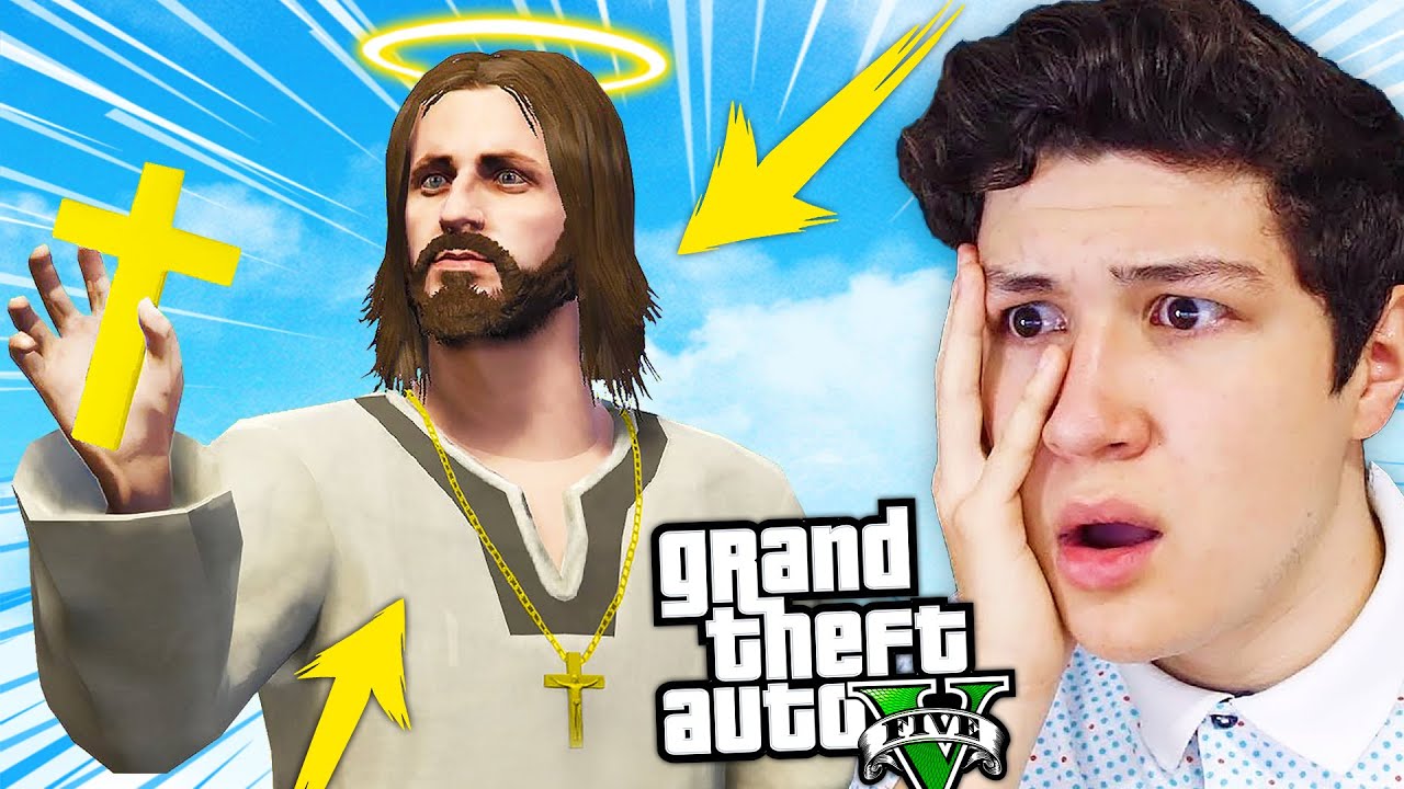 Jugando GTA 5 como JESÚS! Grand Theft Auto V - GTA V Mods
