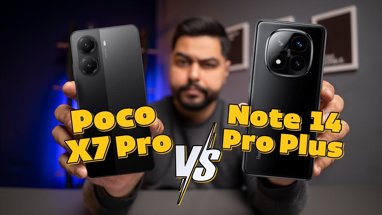 مقایسه پوکو ایکس ۷ پرو و شیائومی ردمی نوت ۱۴ پرو پلاس | Poco X7 Pro vs Redmi Note 14 Pro Plus