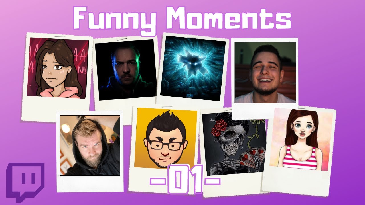 Funny Moments - Twitch #01 w/ xmvdzix, Guga, Młocia, Wojtek, Tomek, Pompeel, Gini, Maciek
