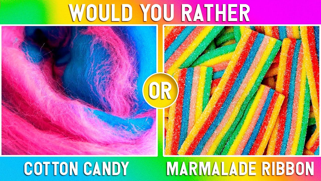 Would You Rather? | Sweets Edition 🍭🧁🍰