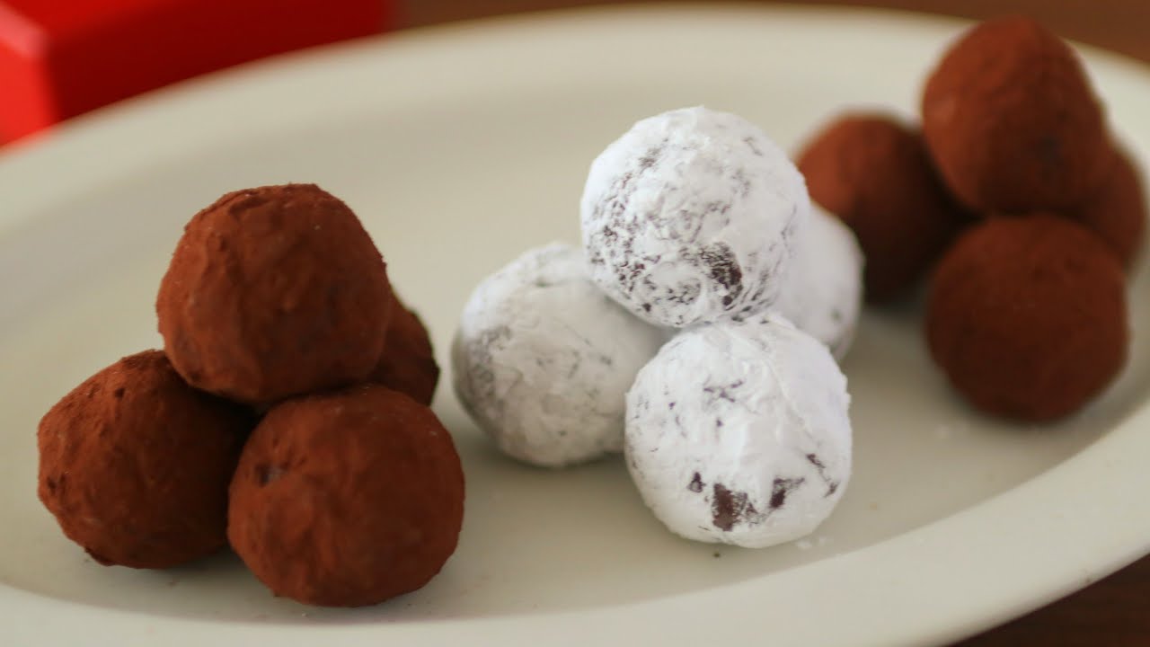 トリュフチョコレートの作り方（How to make truffle chocolate）