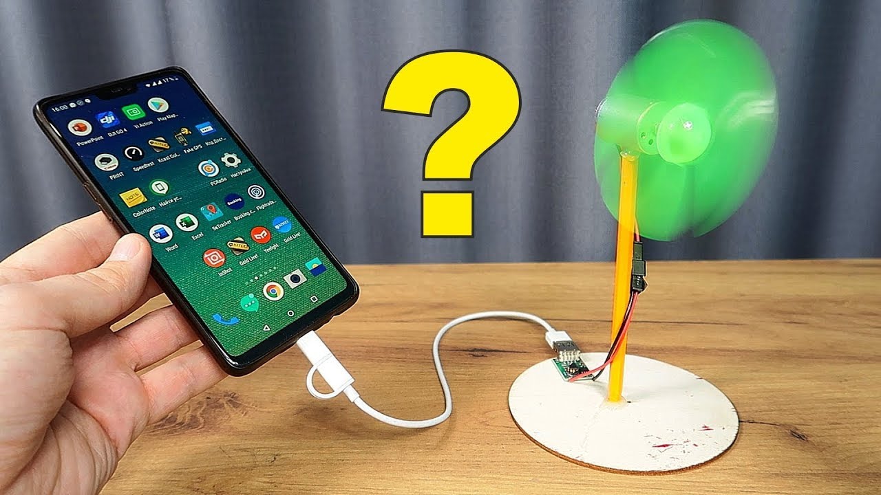 MINICENTRAL EOLICA | ¿PUEDE CARGAR UN SMARTPHONE?