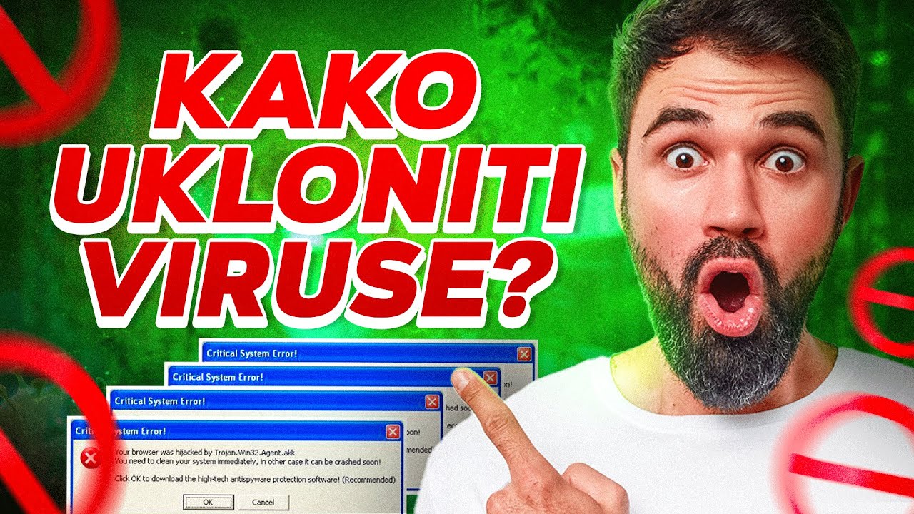 KAKO UKLONITI VIRUSE SA KOMPJUTERA I UBRZATI GA!? *2022*