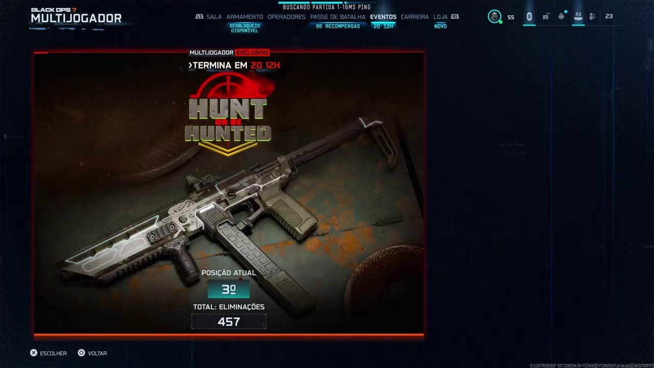 Call of Duty Black Ops 7) Hyoga em dusca do zero Abisoluto. desafio das camuflagem.