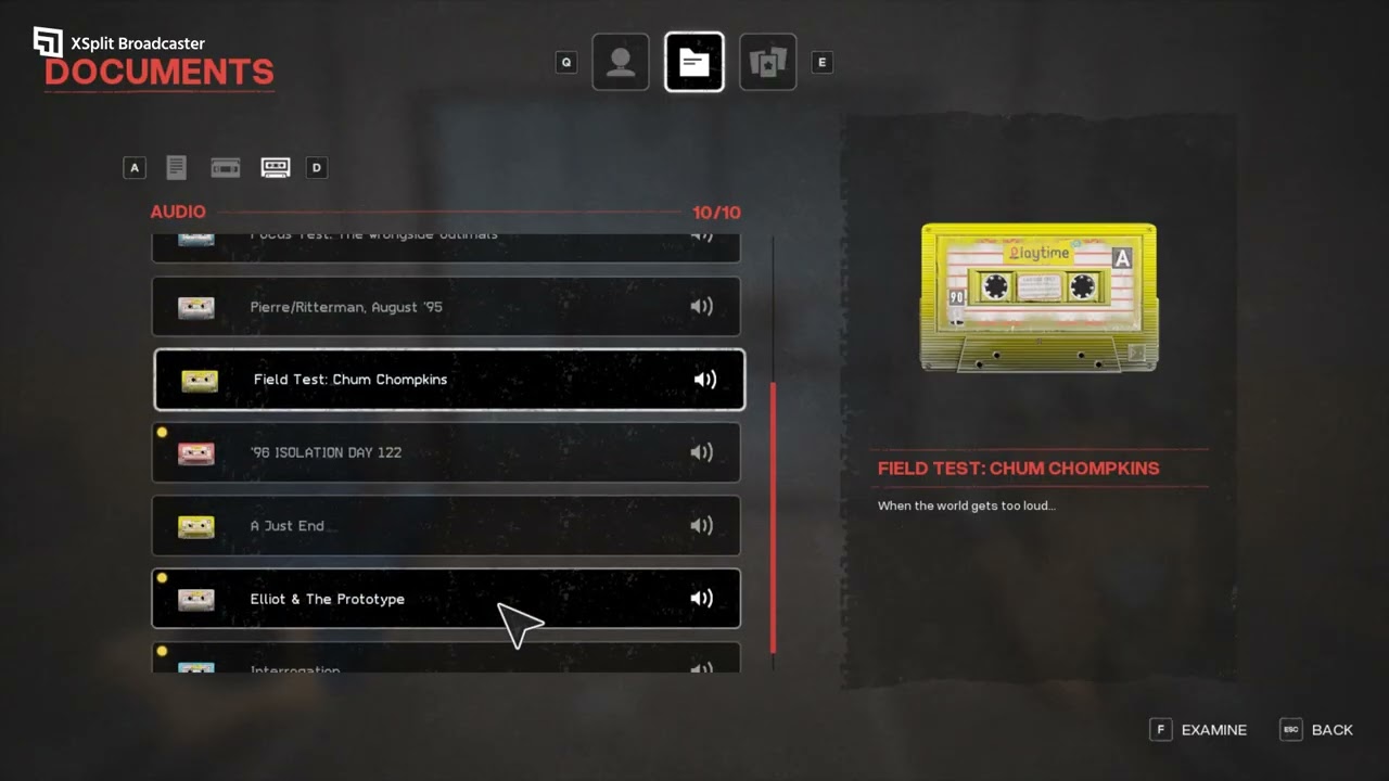 Poppy Playtime Chapter 5 All Audio Tapes Showcase