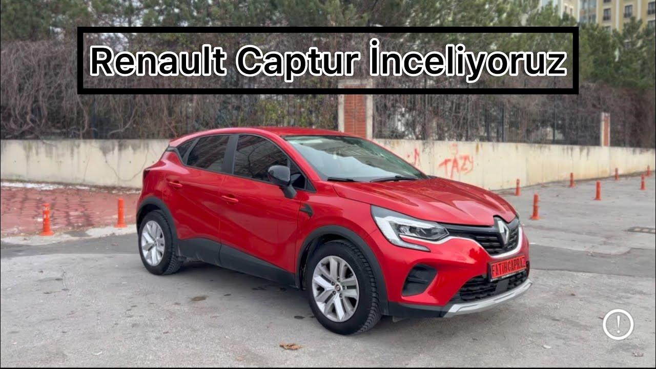 RENAULT CAPTUR 1.3 TCE 140HP EDC İNCELİYORUZ