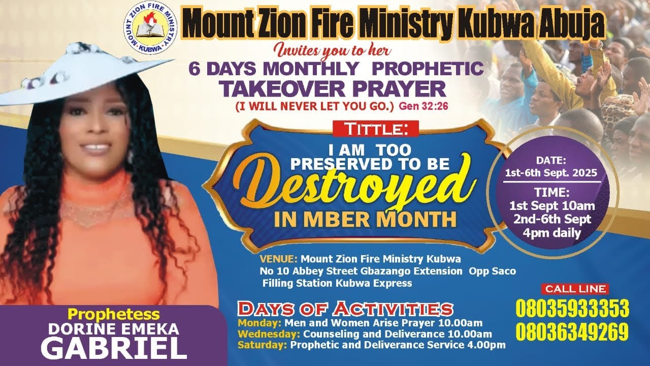 Weekly testimony… All glory be to God! 