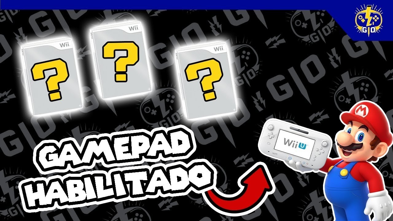 Cuales Seran los Juegos Habilitados para Gamepad ?  ✨ 💥Nintendo Wii u  ✨Nuevos Juegos Wup ⏰ Gamepad