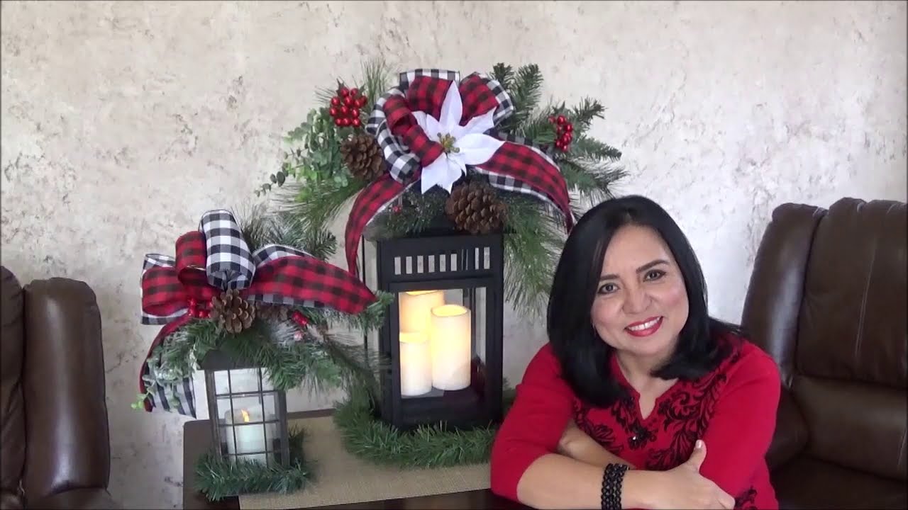 Faroles Navideños, Ideas para decorarlos / Ideas to decorate Christmas lanterns.