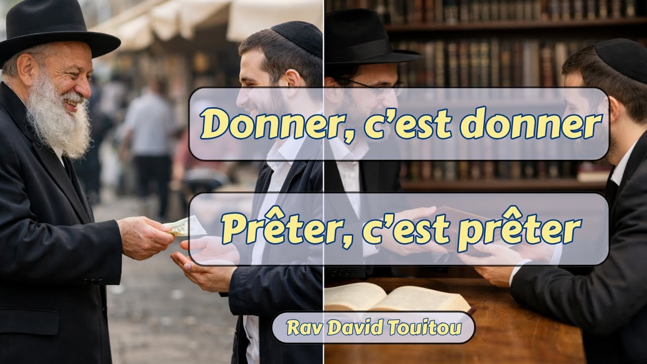 Donner c est Donner…Prêter c est Prêter…