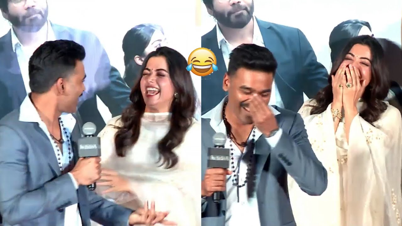 Dhanush & Rashmika Hilarious Fun @ Kuberaa Song Launch | Nagarjuna | Manastars