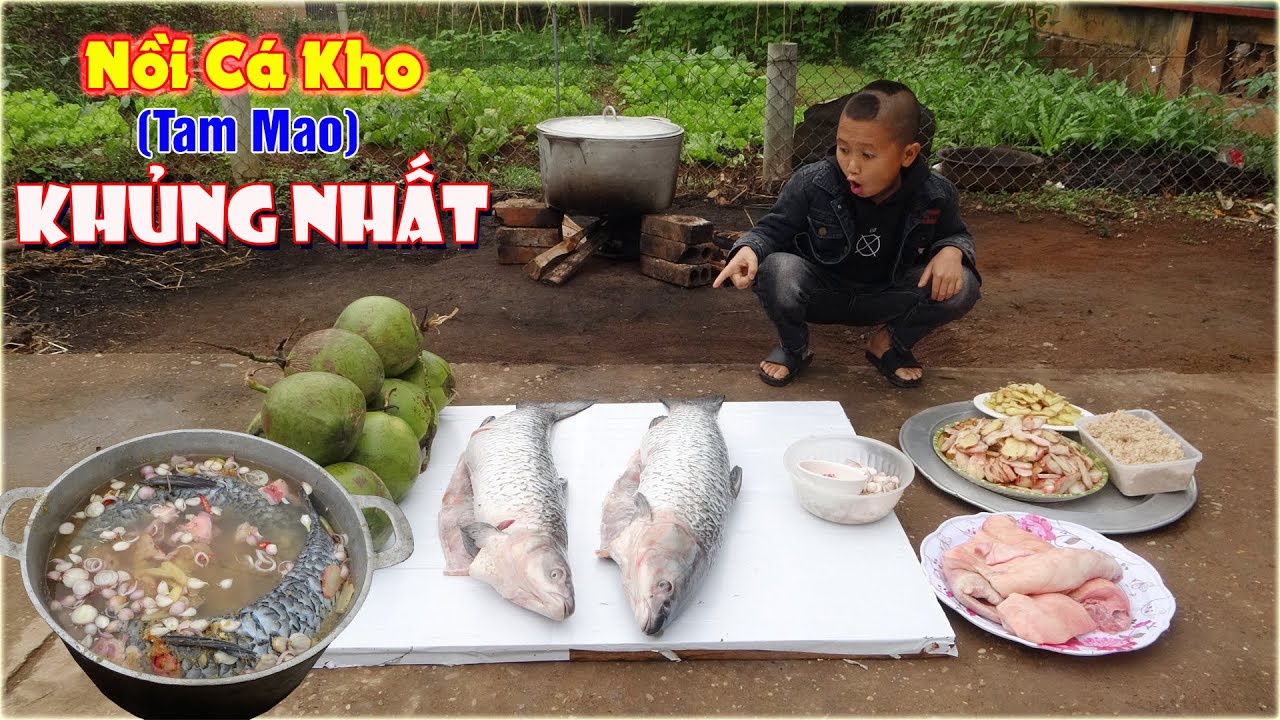 Thử Thách Làm Nồi Cá Kho Khủng Nhất Vinh Bắc Bộ - Kho Cá Cả Con Siêu To Và Cái Kết...