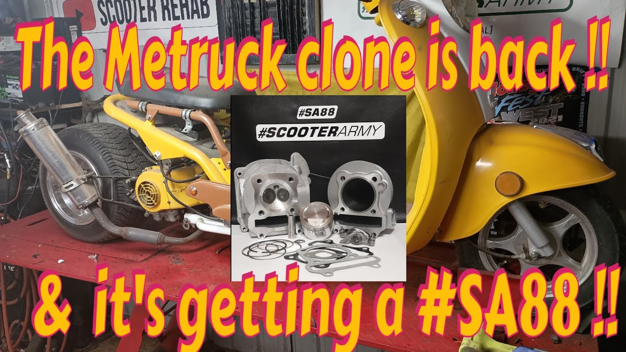 The METRUCK CLONE‼️  gets a #SA88 BIG BORE KIT ‼️