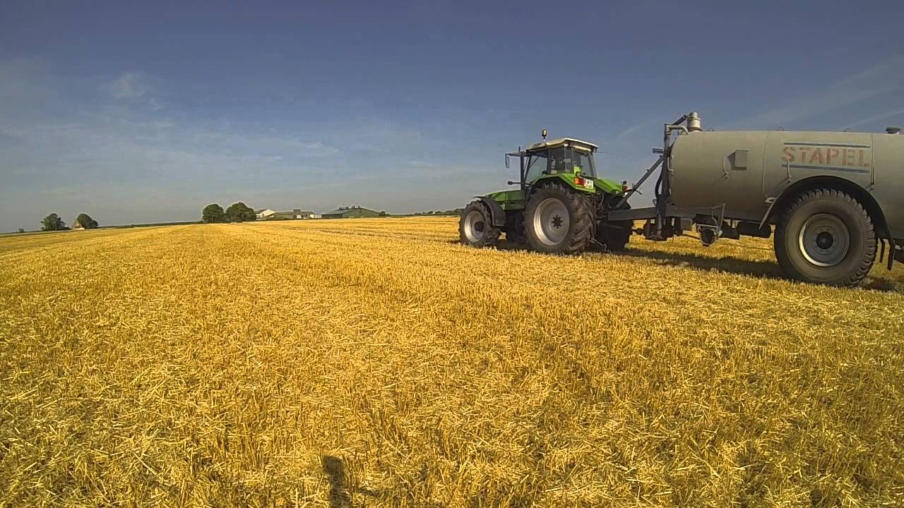 Deutz AgroStar 6.81 am Güllefahren GoPro