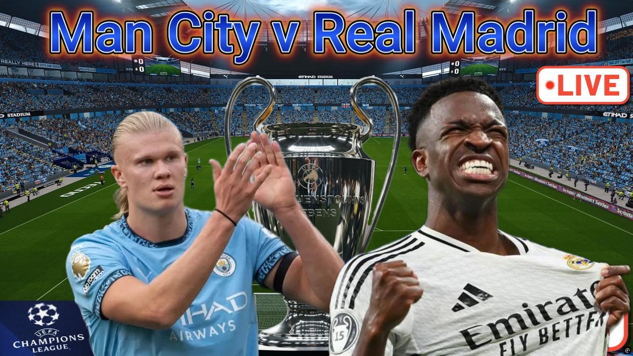 🔴 Лига чемпионов 25-26 | Манчестер Сити против Реала Мадрид