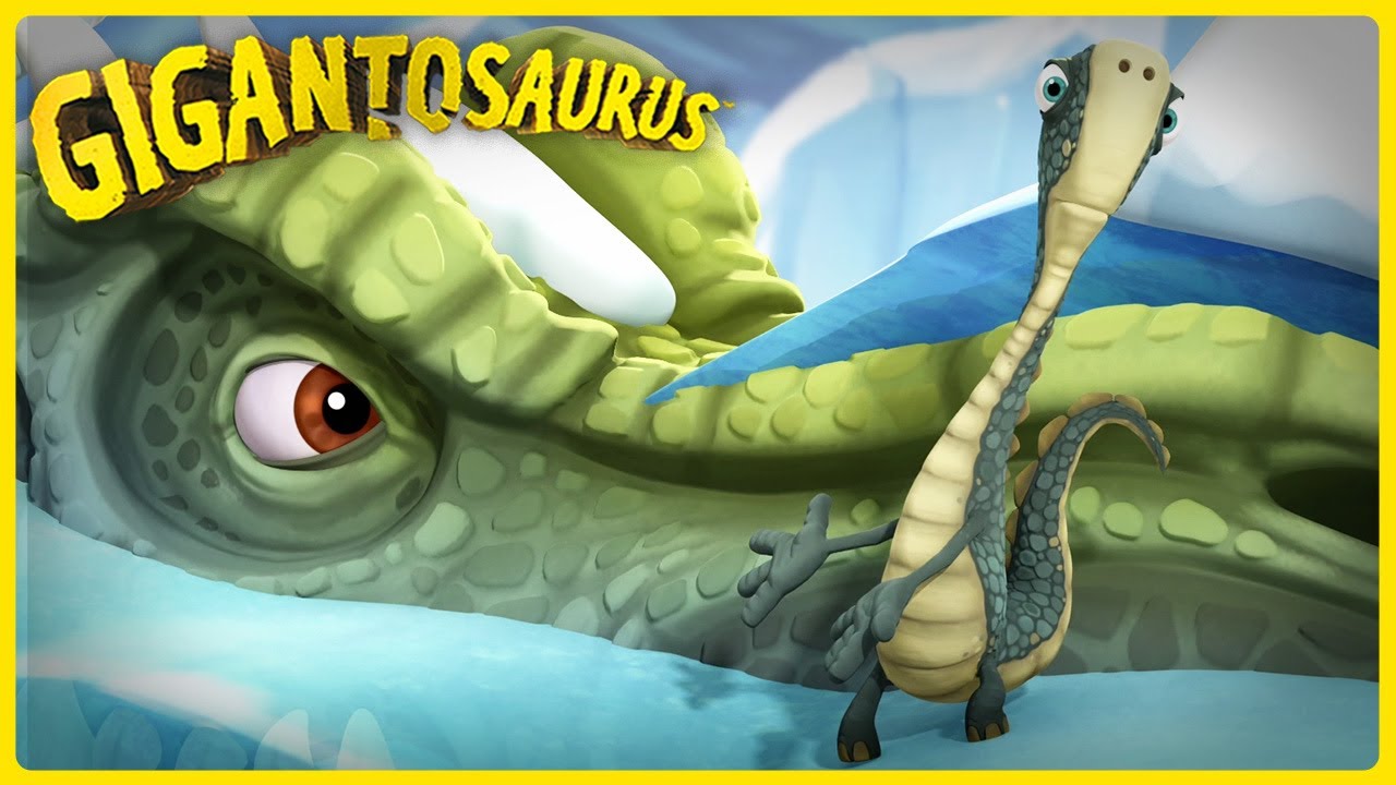 Гиганто замёрз! ❄️🦖 Ой-ой… |Giganto|Мультфильмы для детей