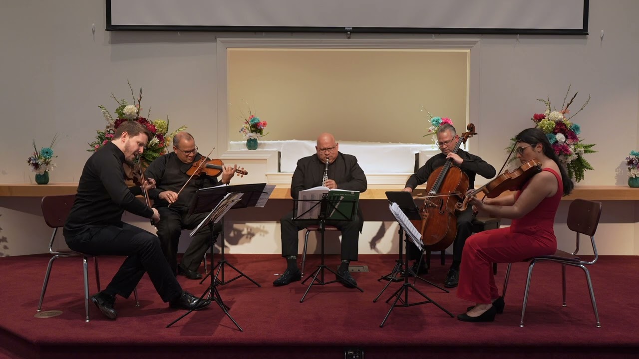 2023 DQIMF: Dalí String Quartet with Ricardo Morales perform Weber Clarinet Quintet