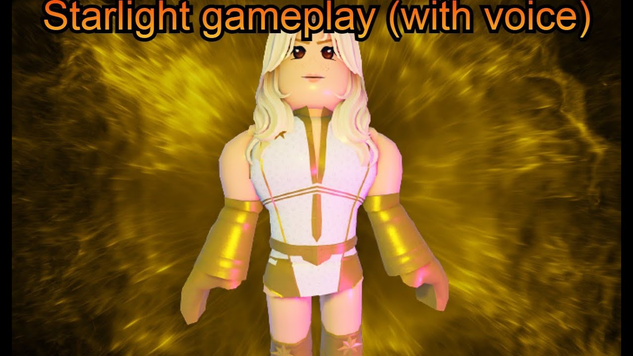 (with voice) Starlight Gameplay | Heroes Online World | Roblox