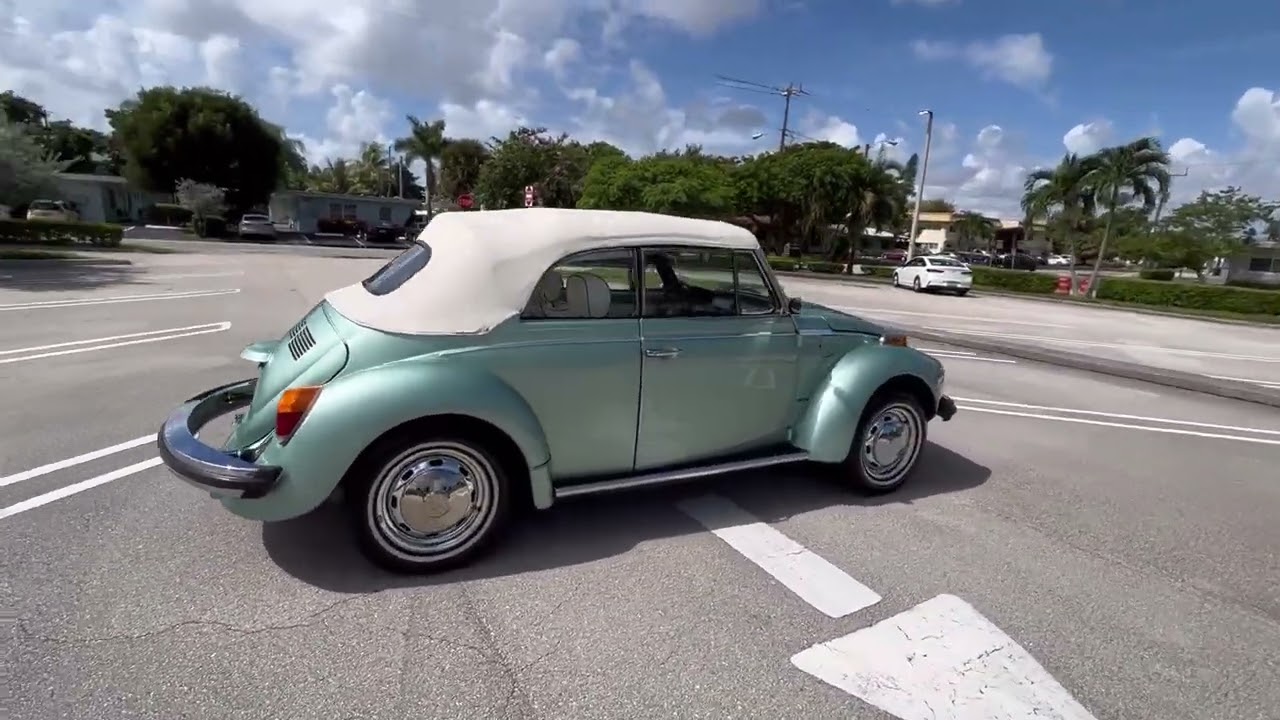 1979 Volkswagen Super Beetle Convertible
