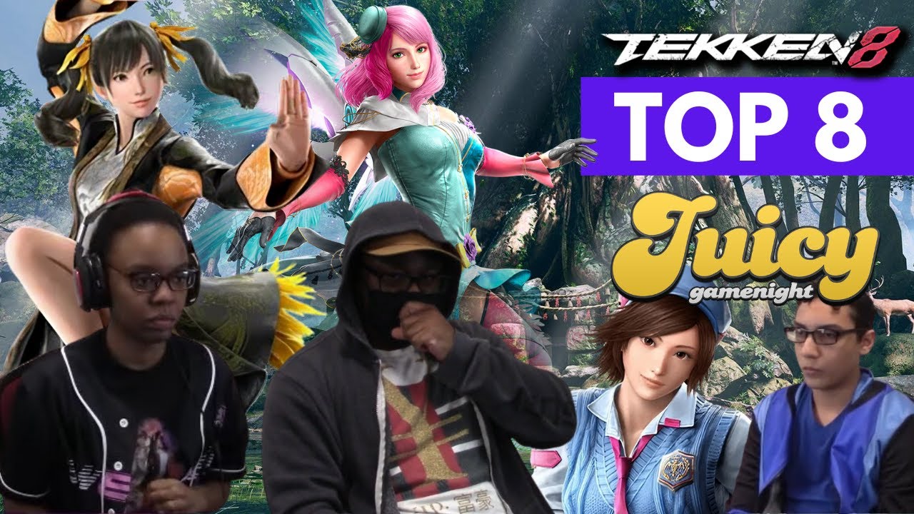 Tekken 8 OFFLINE TOP 8 (Asuka, Alisa, Lee, Victor, Xiayou) Tekken Tournament Juicy Gamenight