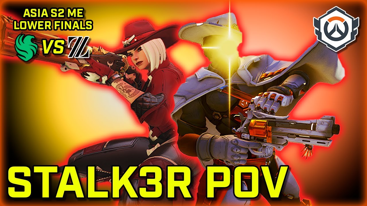 [Stalk3r POV] Team Falcons vs ZETA DIVISION | Stage 2 Lower Finals | OWCS Asia LAN