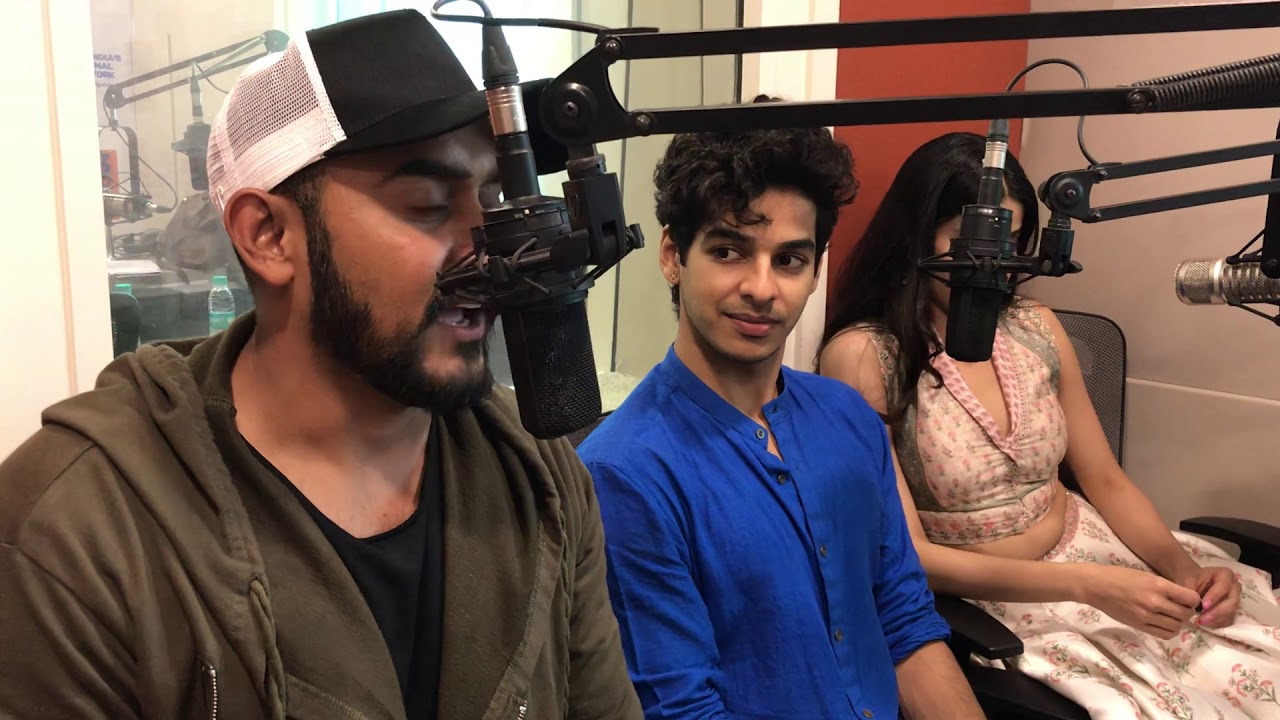 On mentors,1st films, football. Ishaan, Janhvi & Shashank Khaitan with Hrishi K-Dhadak Interview One