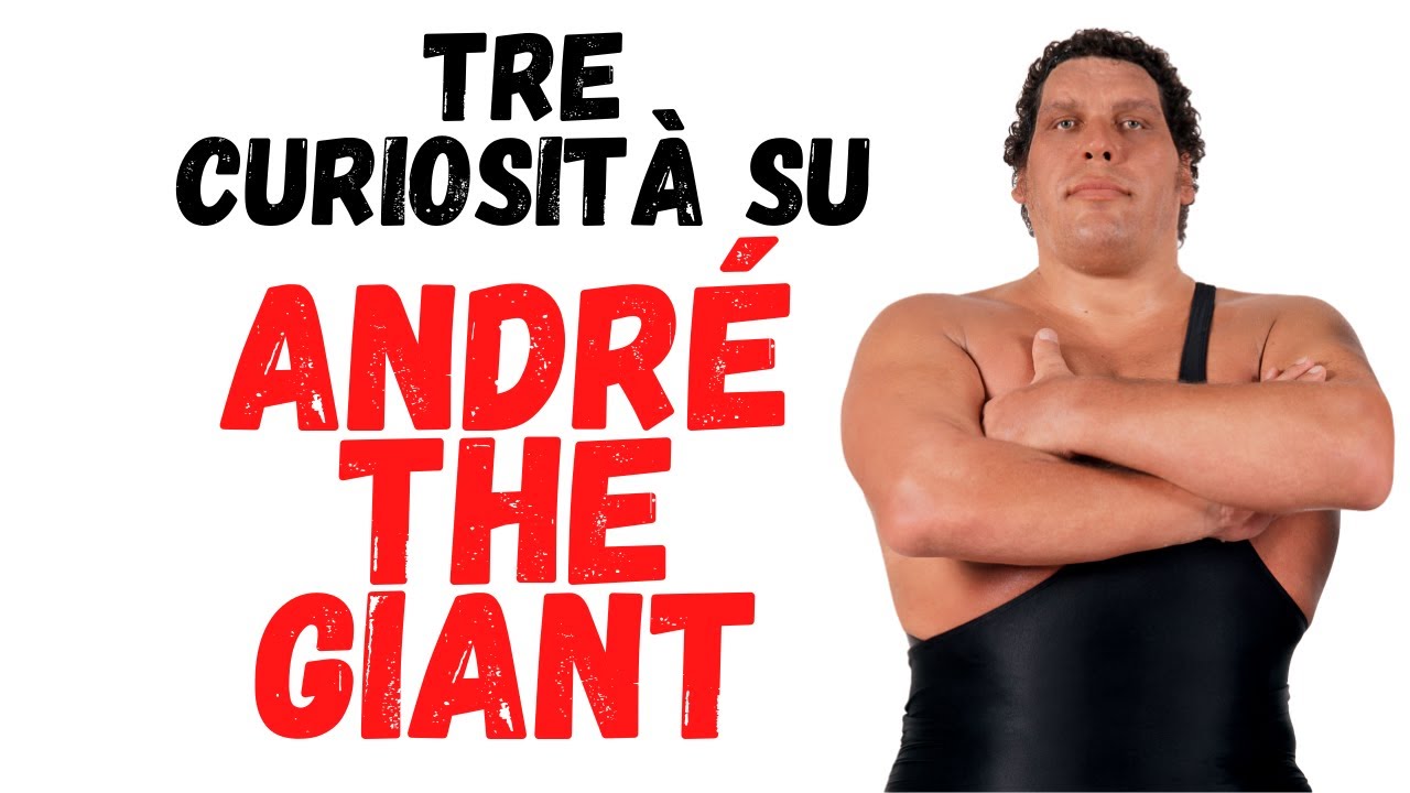 tre curiosità su ANDRE' THE GIANT