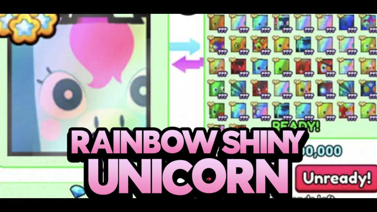Pet Simulator 99 | HUGE Offers on 1/1 Rainbow Shiny Unicorn
