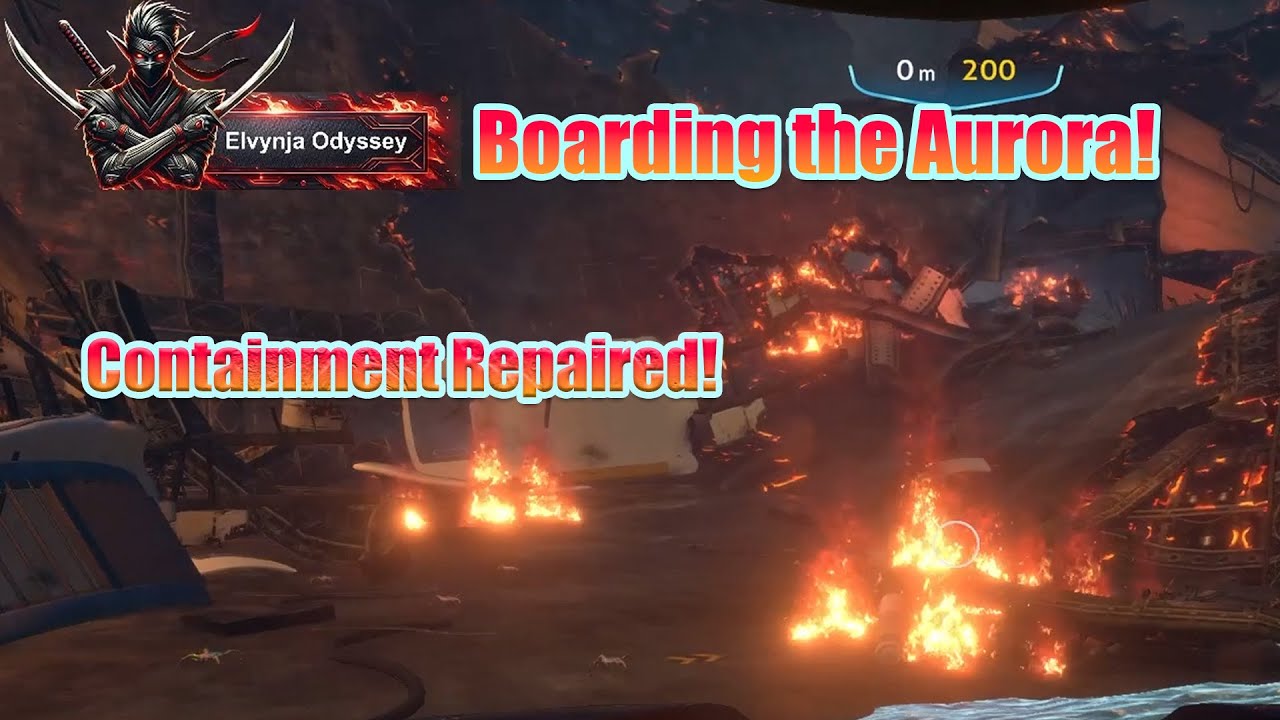 Subnautica: No-Kill Challenge - EP 5 | Boarding the Aurora & Repairing the Containment Breach!