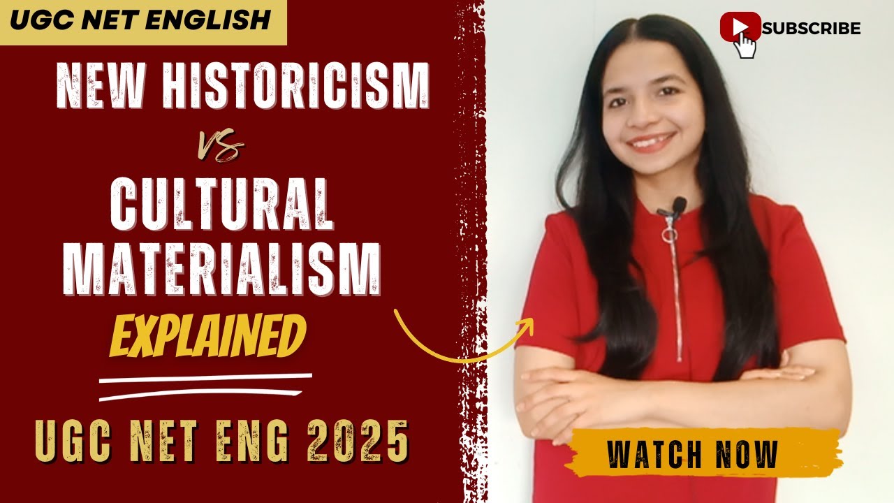 New Historicism vs. Cultural Materialism: What’s the REAL Difference? | EXPLAINED | UGC NET English