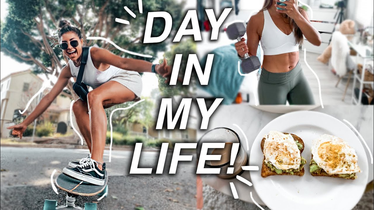FULL day in my life - what I eat, workout, & more! l VLOG