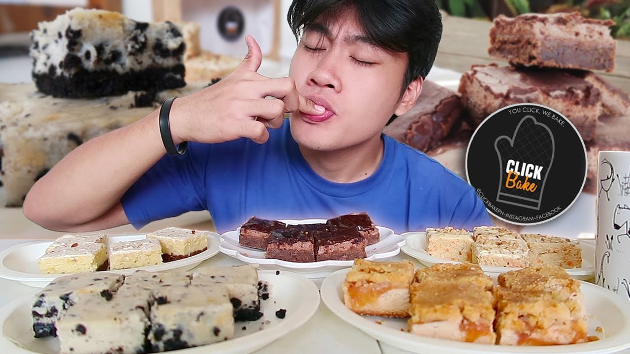 CAKE NA BROWNIES NA CAKE!? CLICKBAKE BARS (TASTE TEST)