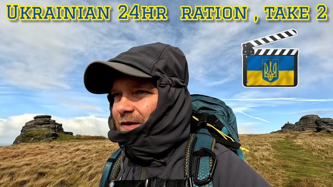 Nortent vern 1 wild camp, Great Links Tor. Dartmoor! Ukraine ration mre