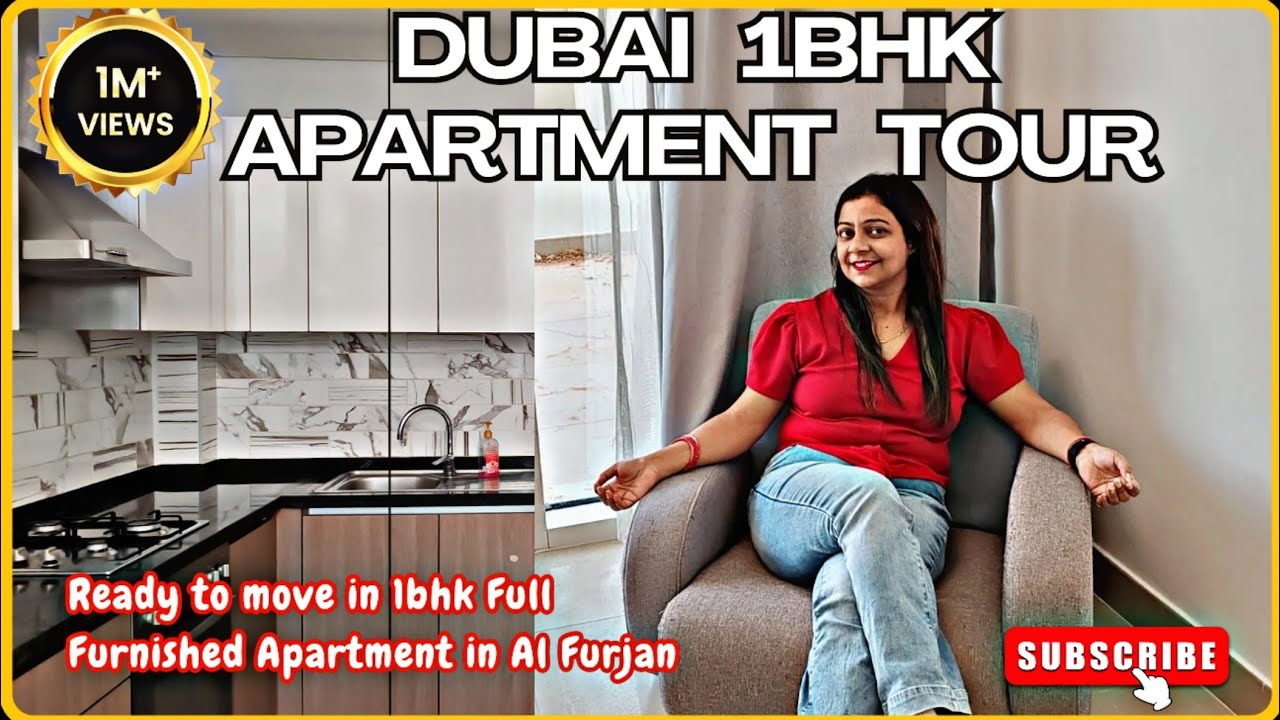 Luxury living in Dubai | Stunning full furnished 1BHK Apartment for Rent