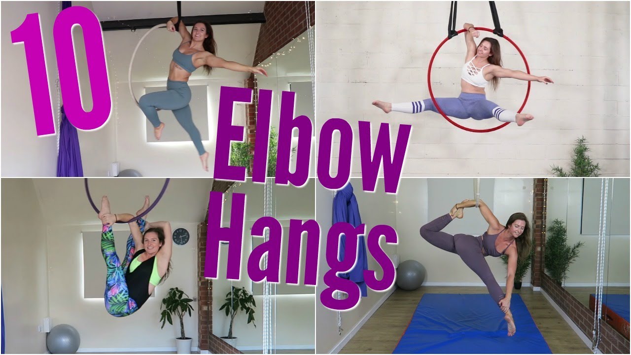 Aerial Hoop 10 Elbow Hangs | UNIQUE AERIALISTS