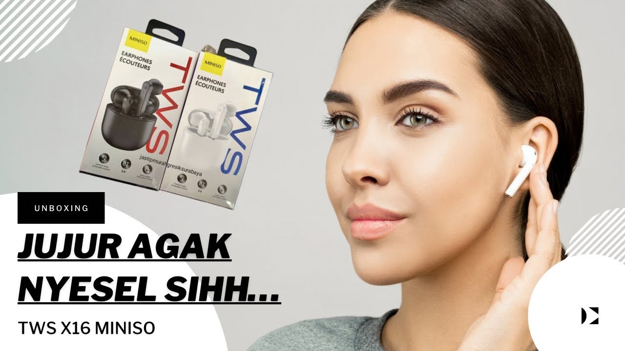Review AirPods (Ear Phone Wireles) TWS X16 Brand Miniso! Kok Gini ya&hellip;.
