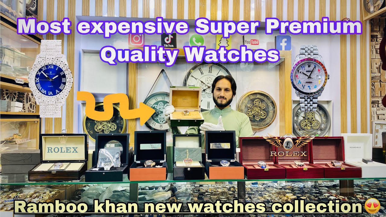 Luxury Watches in Rawalpindi 🔥| Super Premium Quality Watches | WATCH CORNER 😍