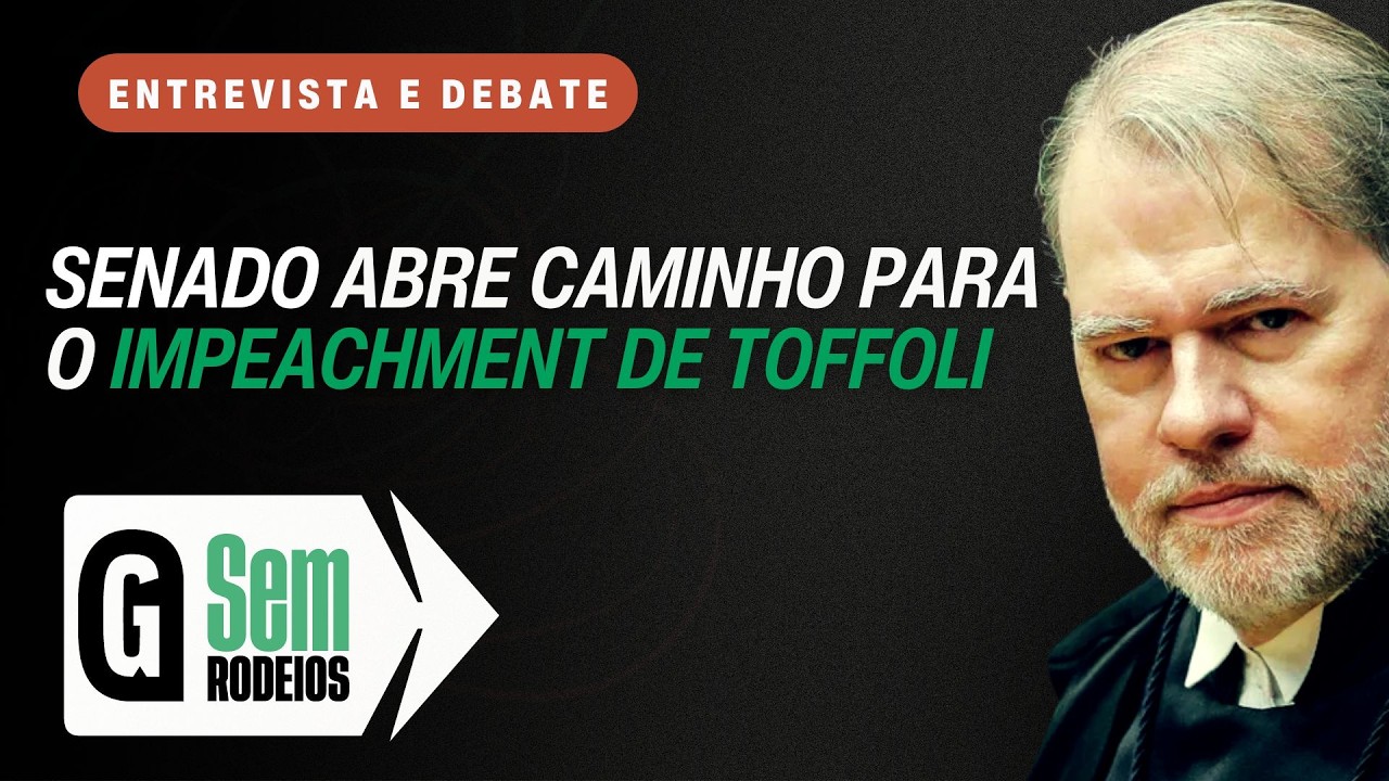 🔴 AO VIVO:  LULA LIBERA IMPEACHMENT DE TOFFOLI / SEM RODEIOS