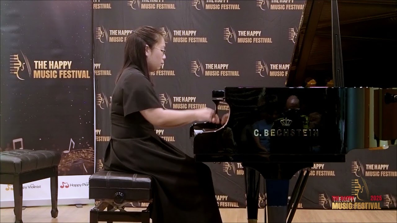 Sonata No. 2 (II. Scherzo) by Chopin By Erica Kan - The Happy Music Festival 2025