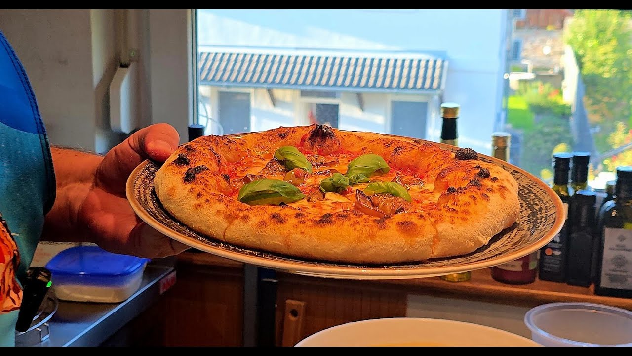 Panetti alsó felső fűtőszálas elektromos forgózsámolyos otthoni kompakt pizzasütő teszt!