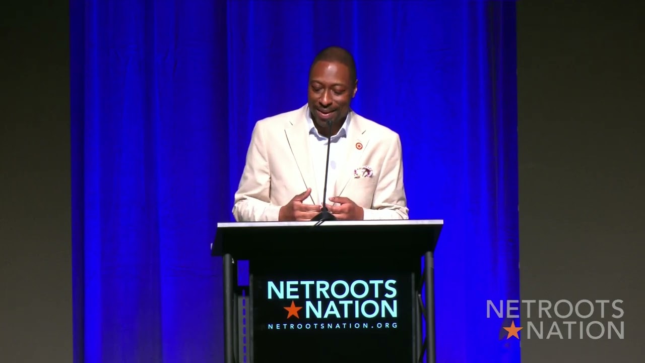 Anthony Robinson Speaks at the Opening Keynote for Netroots Nation 2026