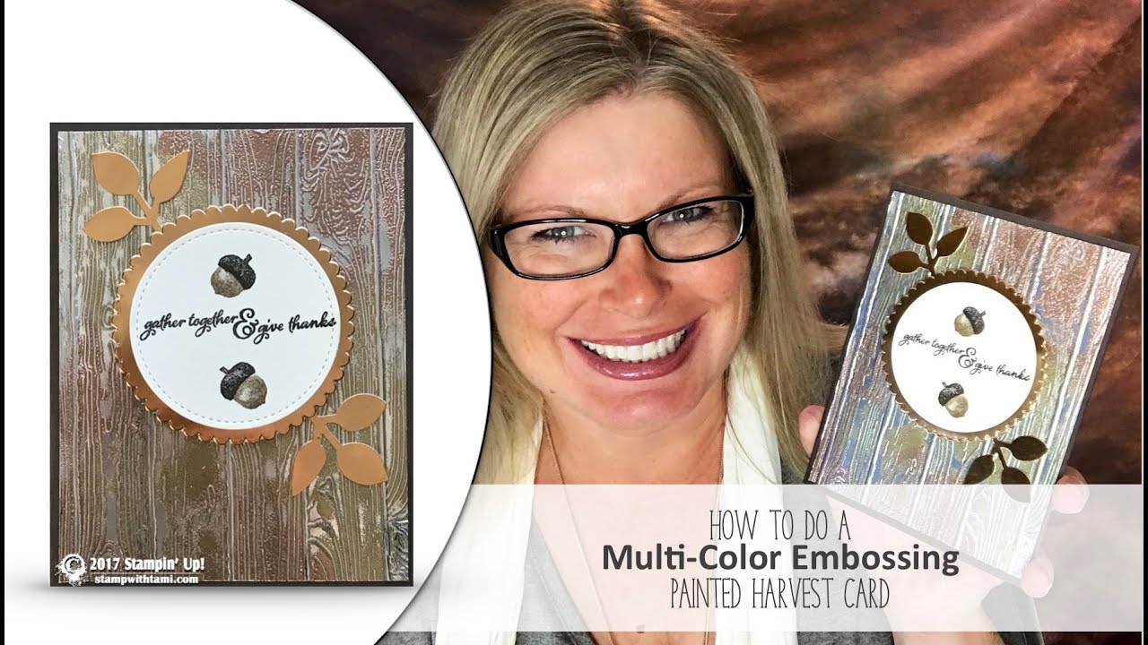 How to do Multi-Color Heat Embossing Wow card, Blog Hop and Giveaway