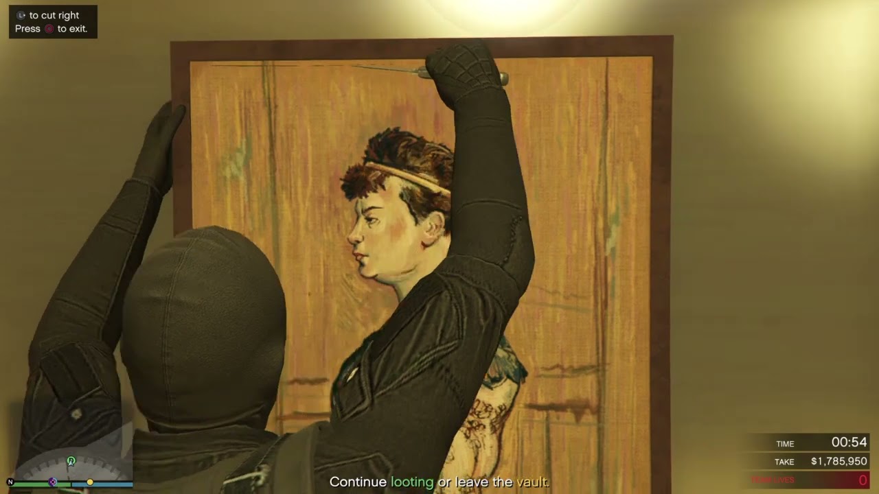 Casino heist ARTWORK main target SILENT & SNEAKY ELITE CHALLENGE
