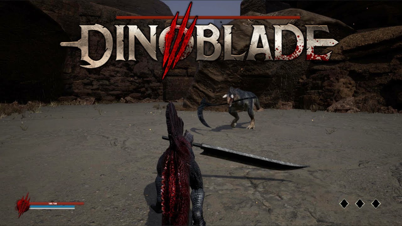 THEY'RE MAKING A DINOSAUR SOULSIKE WHAT | Dinoblade Demo