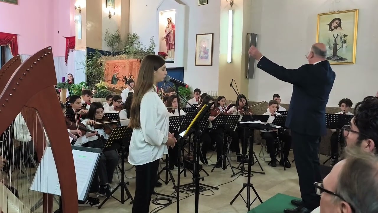 Barritteri, Concerto di Natale 2025 - Ilenia con  Astro del ciel e ch'è duci 'stu figghiu