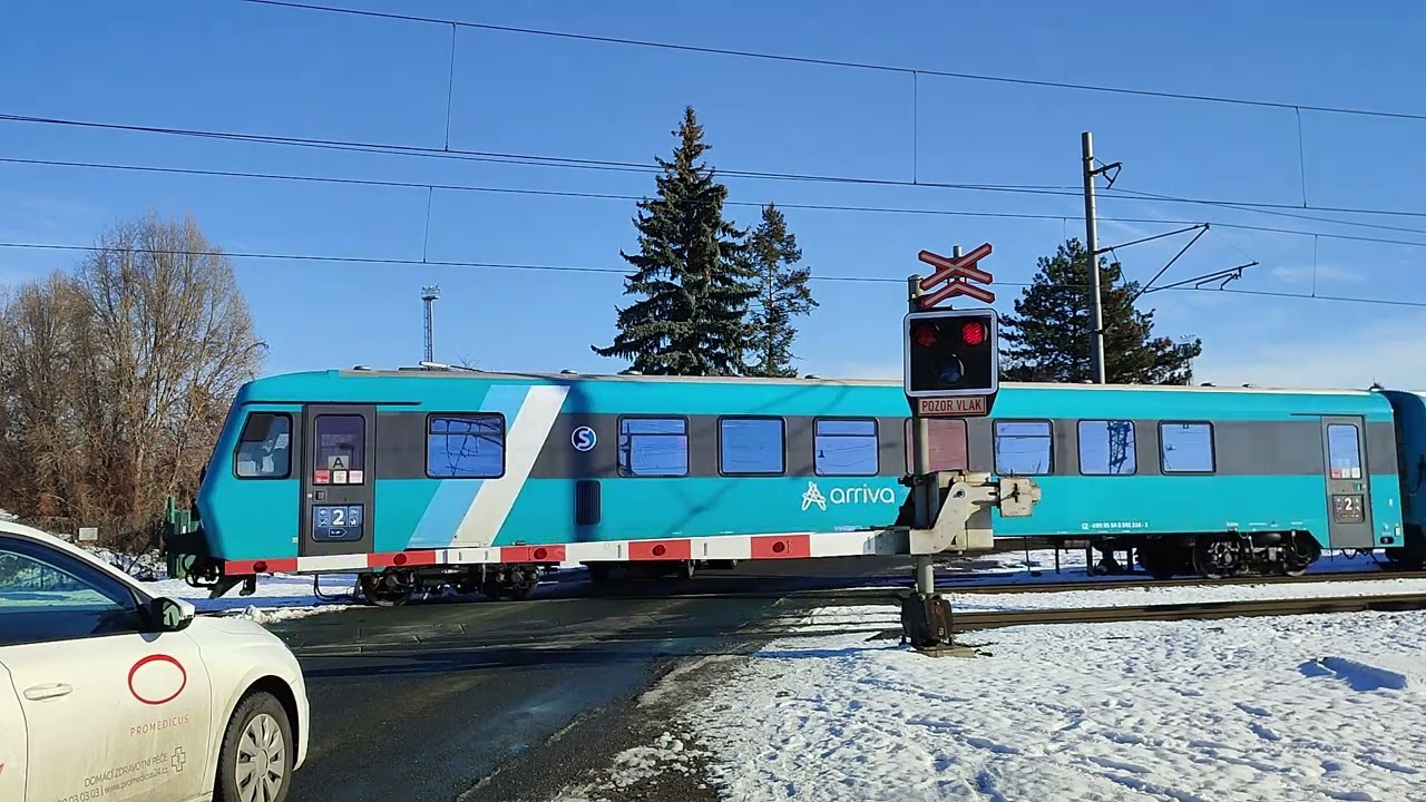 Železniční přejezd Kolín 13.1.2025