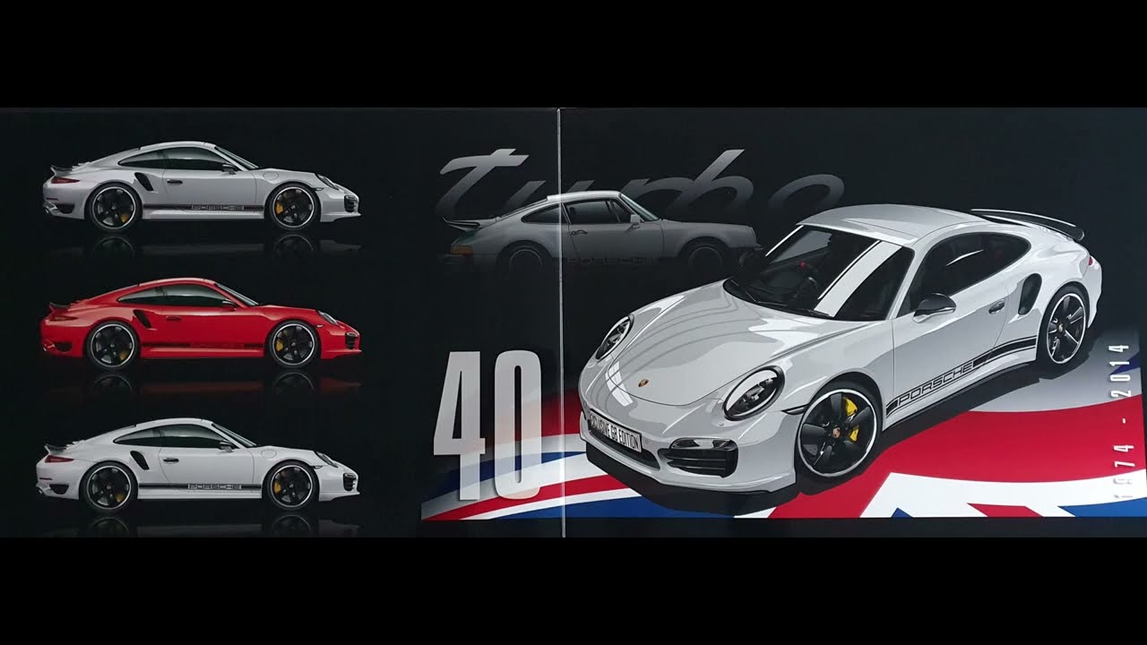 Porsche 911 991 Turbo S Exclusive GB Edition - 2014 Birthday Celebration Car in 10 Years On In 2024