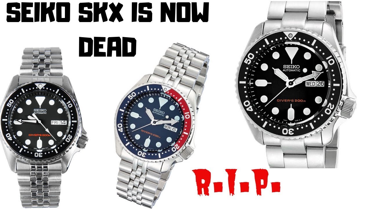 Seiko Stop SKX Production - Prices Are Going Up