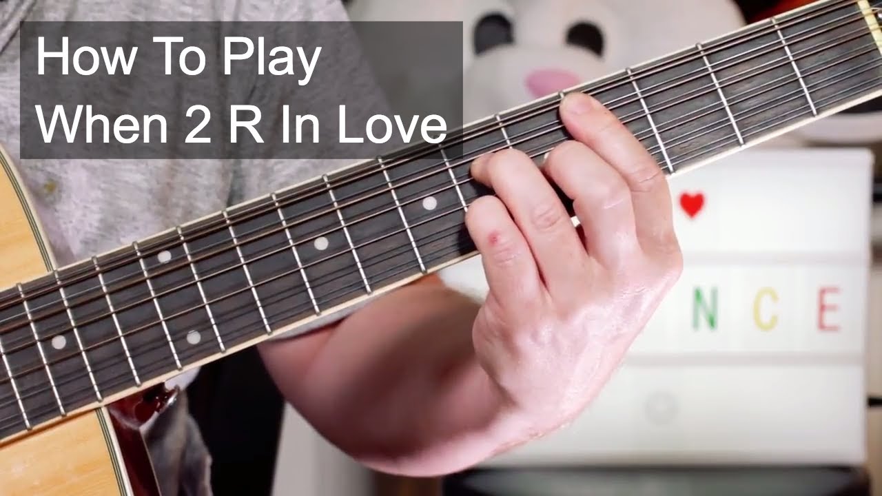 'When 2 R In Love' Prince Acoustic Guitar Lesson