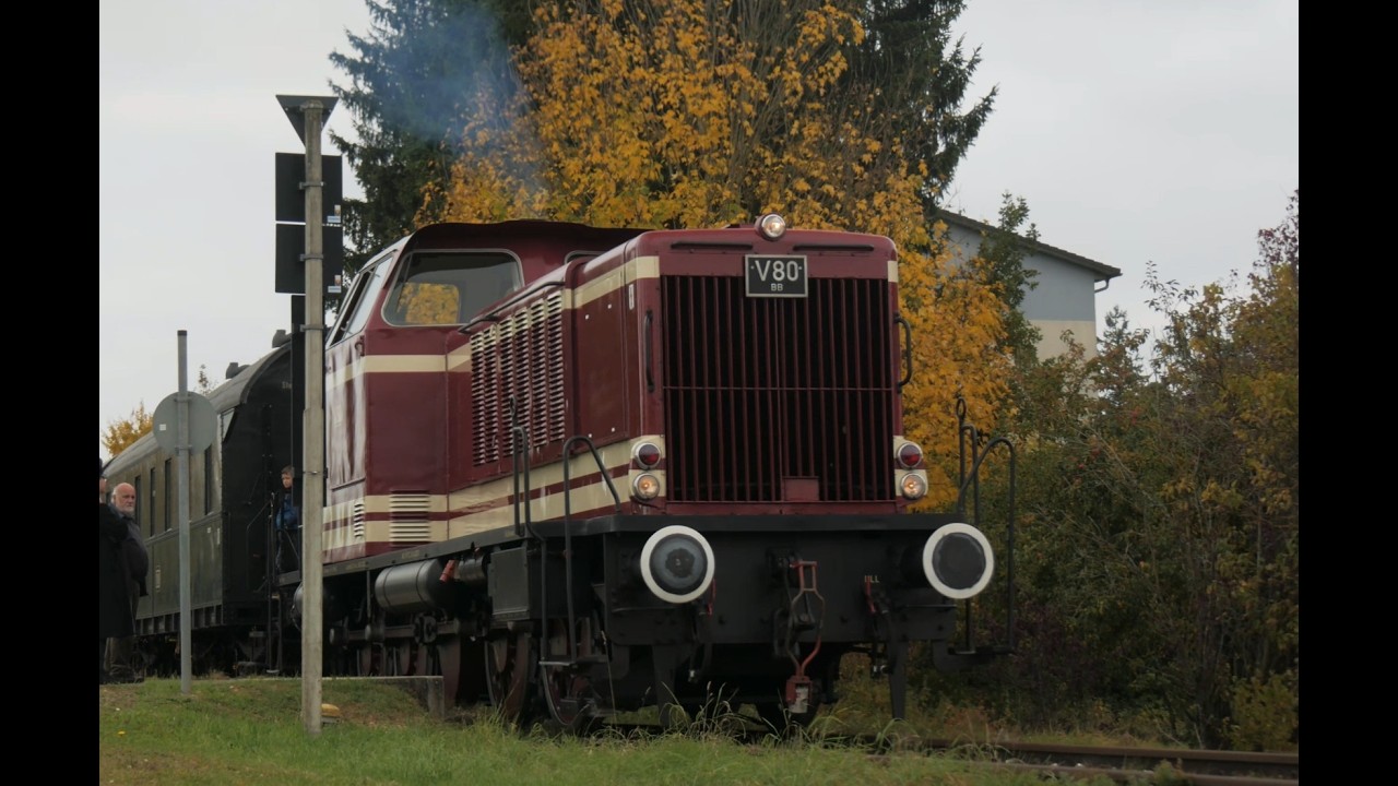 2 Sonderzüge ab Amstetten: V80 BB und 99 7203